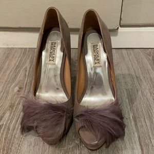 Taupe Badgley Mischka size 6 brand new